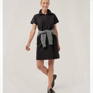 Pact Organic Cotton Polo Shirt Dress - Size small